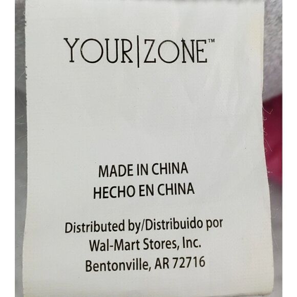 Your Zone Unicorn Pillow Plush White w/Pink Mane Stuffed Animal 2019 Kidcore 16" - Picture 7 of 10